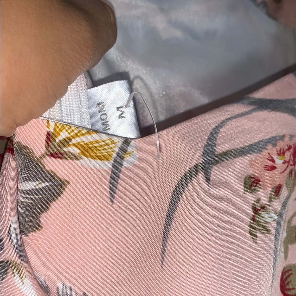 NWOT Floral Pink women Dress - Picture 3 of 8
